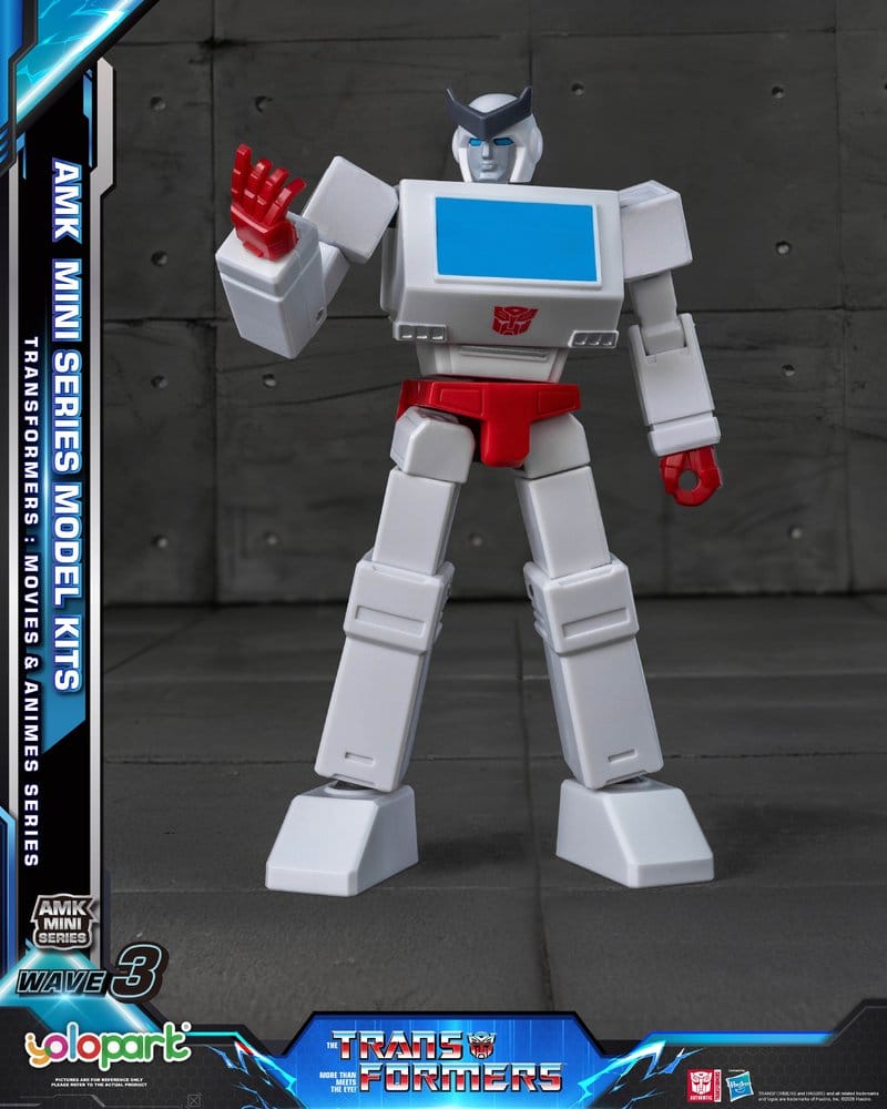 🧪 LAB | SU ORDINAZIONE Transformers Generation One AMK Mini Series Plastic Model Kit Wave 3 Ratchet G1 11 cm        
