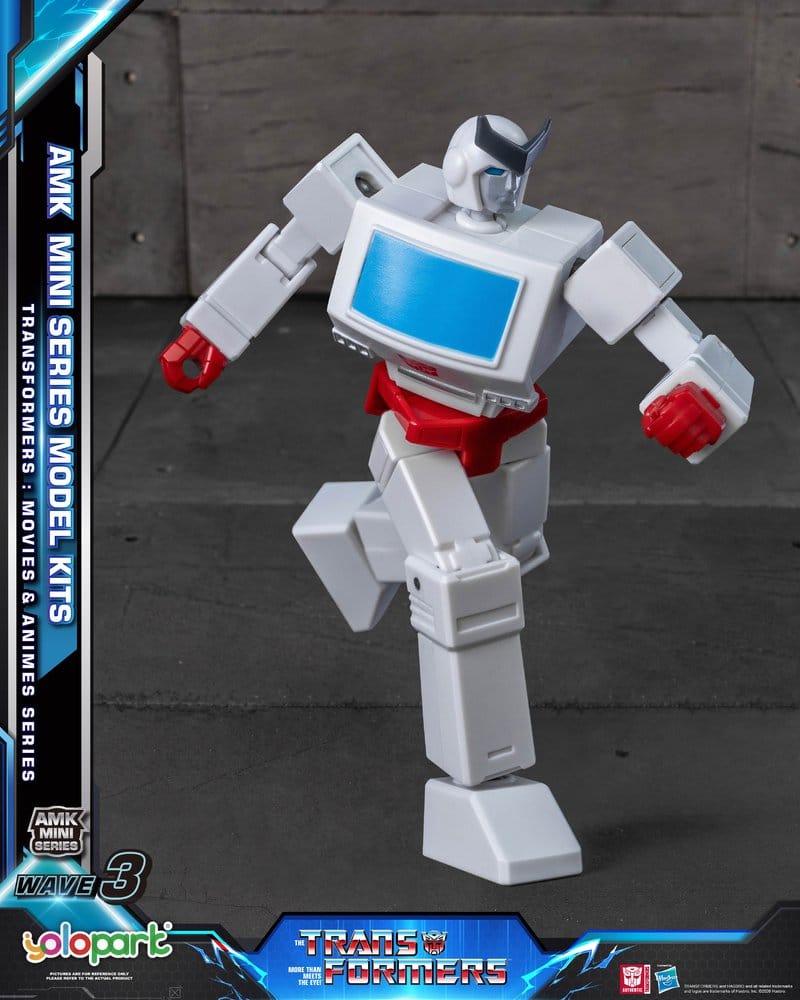 🧪 LAB | SU ORDINAZIONE Transformers Generation One AMK Mini Series Plastic Model Kit Wave 3 Ratchet G1 11 cm        