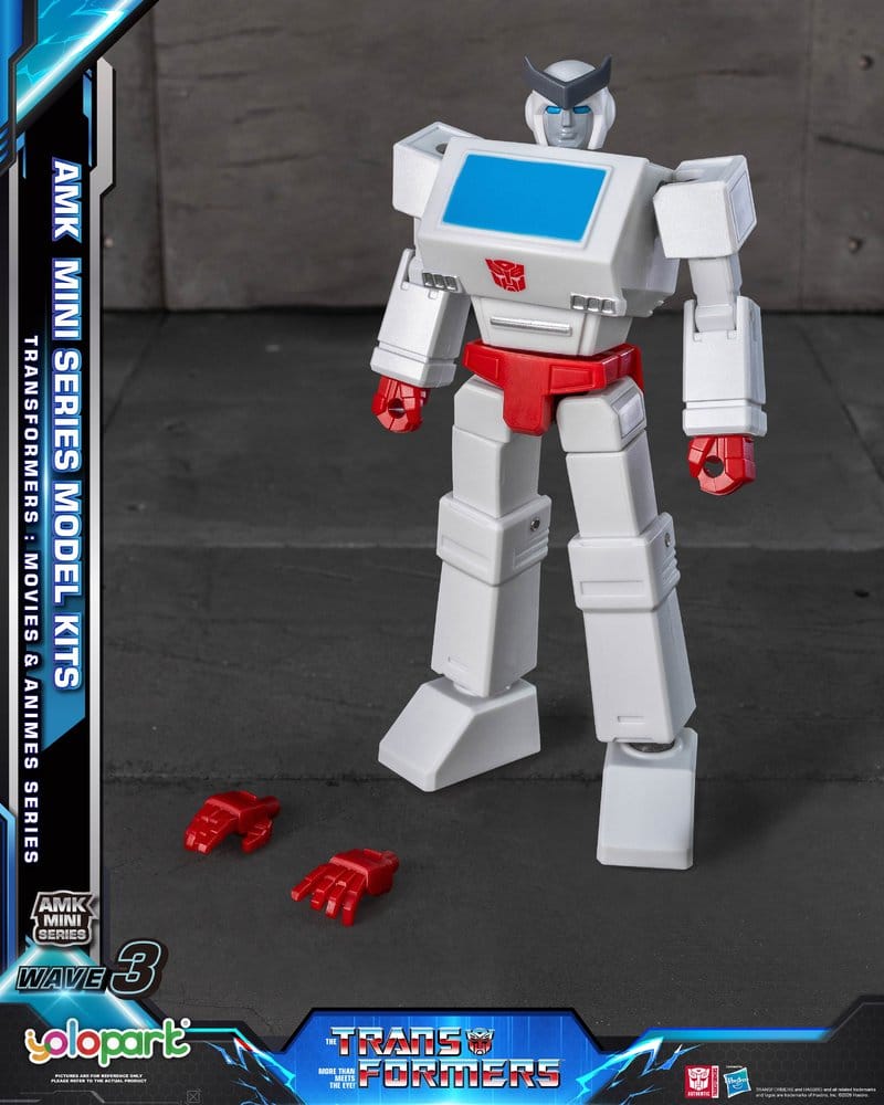 🧪 LAB | SU ORDINAZIONE Transformers Generation One AMK Mini Series Plastic Model Kit Wave 3 Ratchet G1 11 cm        