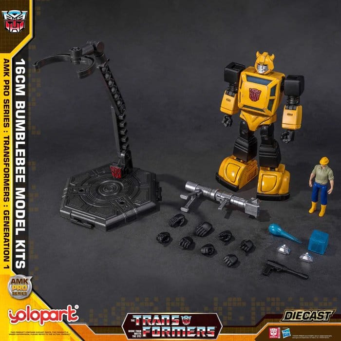 🧪 LAB | SU ORDINAZIONE Transformers: Generation One AMK PRO Series Plastic Model Kit Bumblebee 16 cm