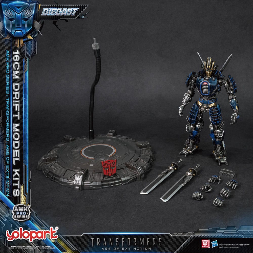 🧪 LAB | SU ORDINAZIONE Transformers: Age of Extinction AMK Pro Series Model Kit Drift 16 cm 