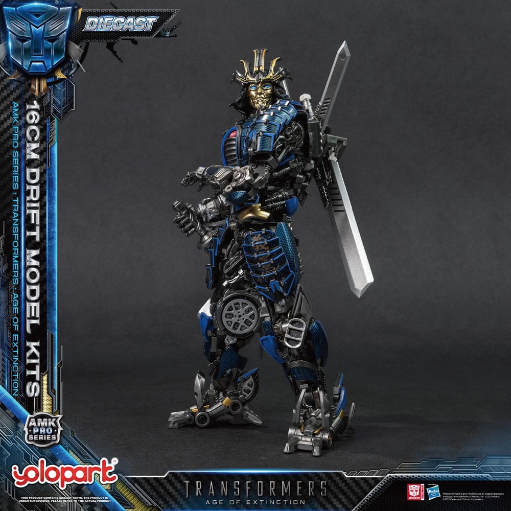 🧪 LAB | SU ORDINAZIONE Transformers: Age of Extinction AMK Pro Series Model Kit Drift 16 cm 