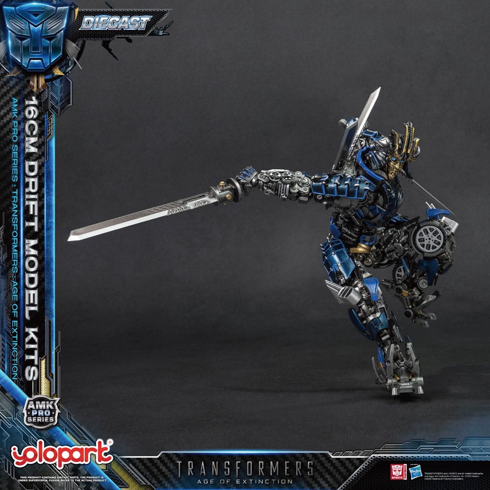 🧪 LAB | SU ORDINAZIONE Transformers: Age of Extinction AMK Pro Series Model Kit Drift 16 cm 