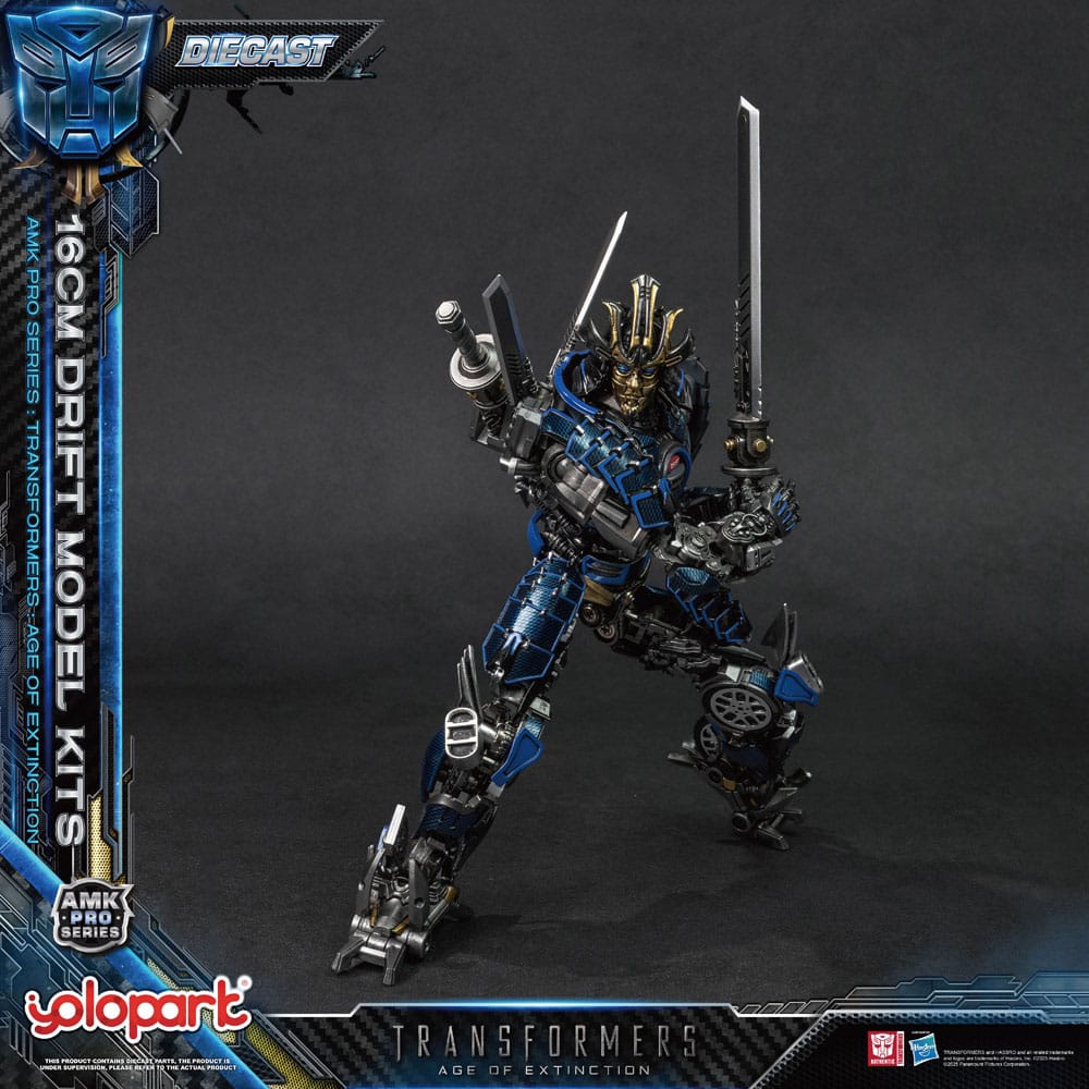 🧪 LAB | SU ORDINAZIONE Transformers: Age of Extinction AMK Pro Series Model Kit Drift 16 cm 