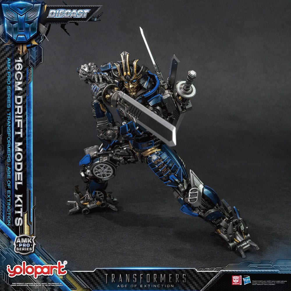 🧪 LAB | SU ORDINAZIONE Transformers: Age of Extinction AMK Pro Series Model Kit Drift 16 cm 