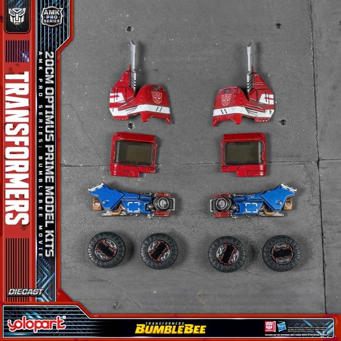 🧪 LAB | SU ORDINAZIONE Transformers: Bumblebee AMK PRO Series Plastic Model Kit Optimus Prime 20 cm