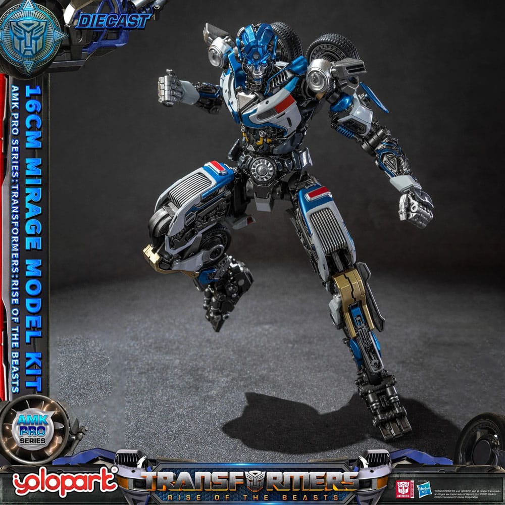 🧪 LAB | SU ORDINAZIONE Transformers: Rise of the Beasts AMK Pro Series Plastic Model Kit Mirage (Oversea Version) 16 cm 