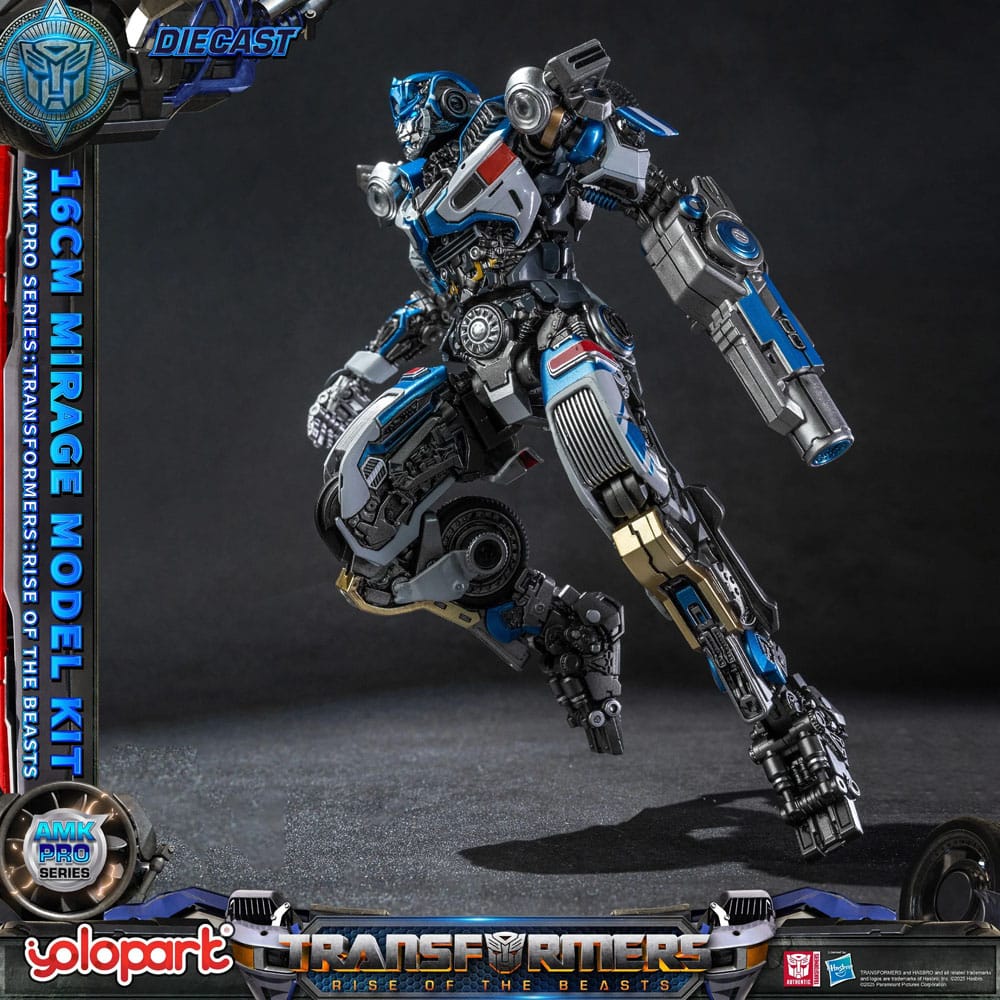 🧪 LAB | SU ORDINAZIONE Transformers: Rise of the Beasts AMK Pro Series Plastic Model Kit Mirage (Oversea Version) 16 cm 