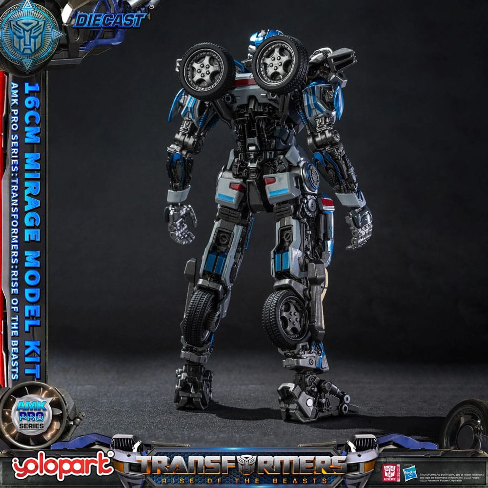 🧪 LAB | SU ORDINAZIONE Transformers: Rise of the Beasts AMK Pro Series Plastic Model Kit Mirage (Oversea Version) 16 cm 