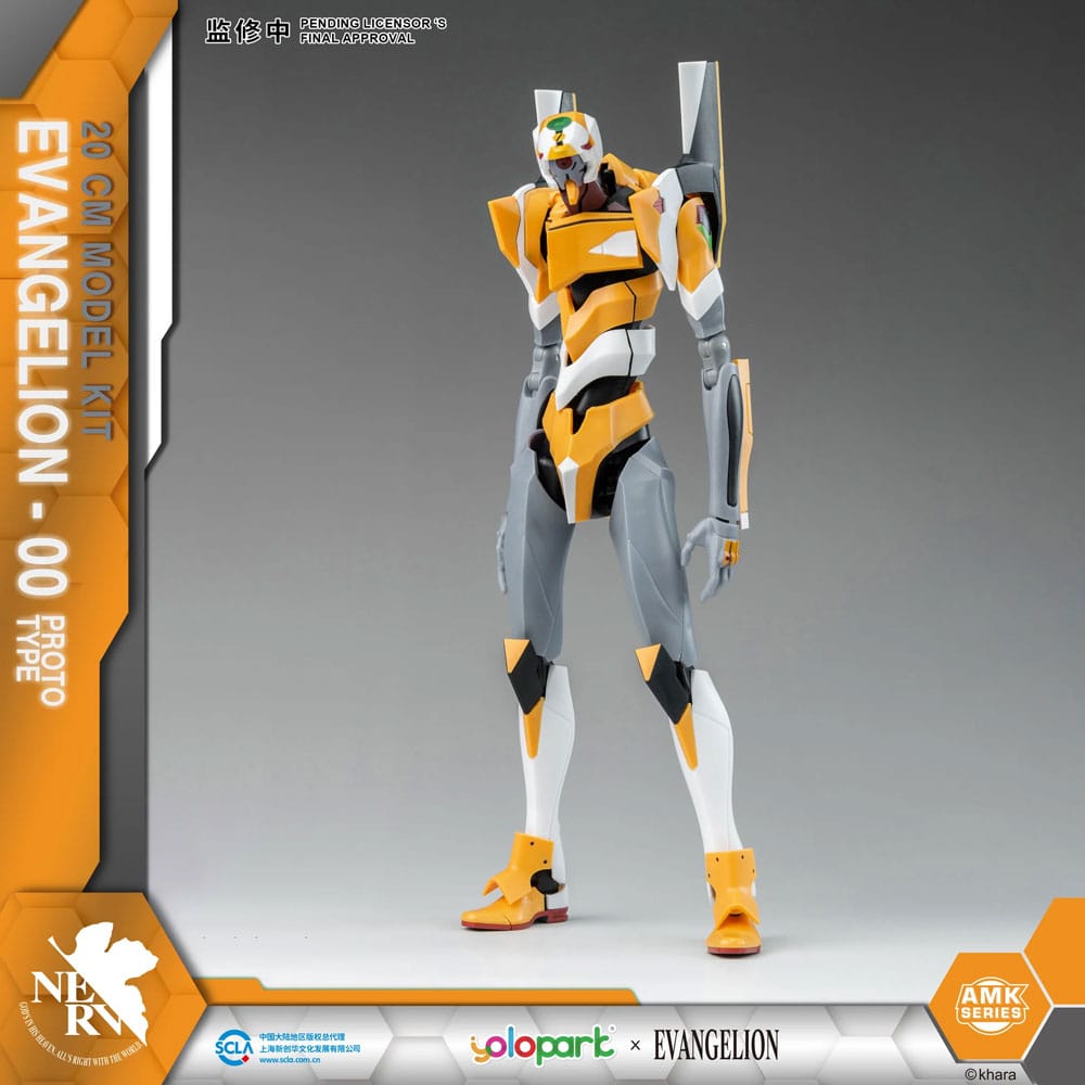 MADE TO ORDER Neon Genesis Evangelion AMK Series Plastic Model Kit Eva-00 20 cm