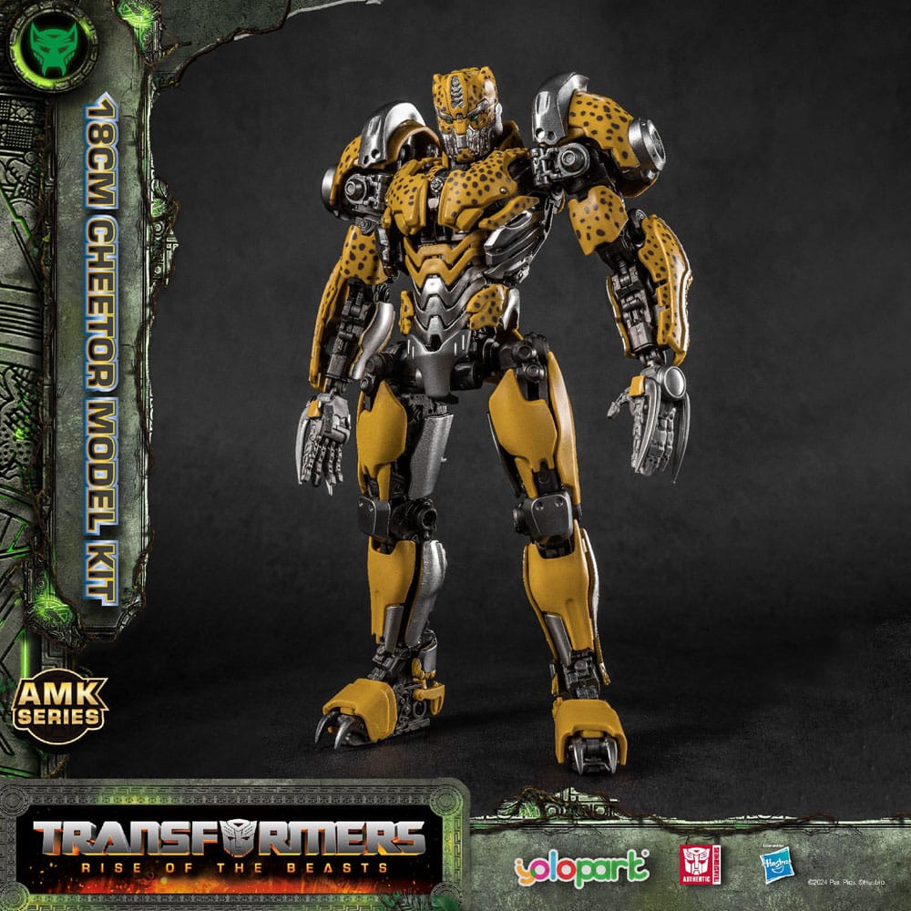 🧪 LAB | SU ORDINAZIONE Transformers: Rise of the Beasts AMK Series Plastic Model Kit Cheetor 22 cm