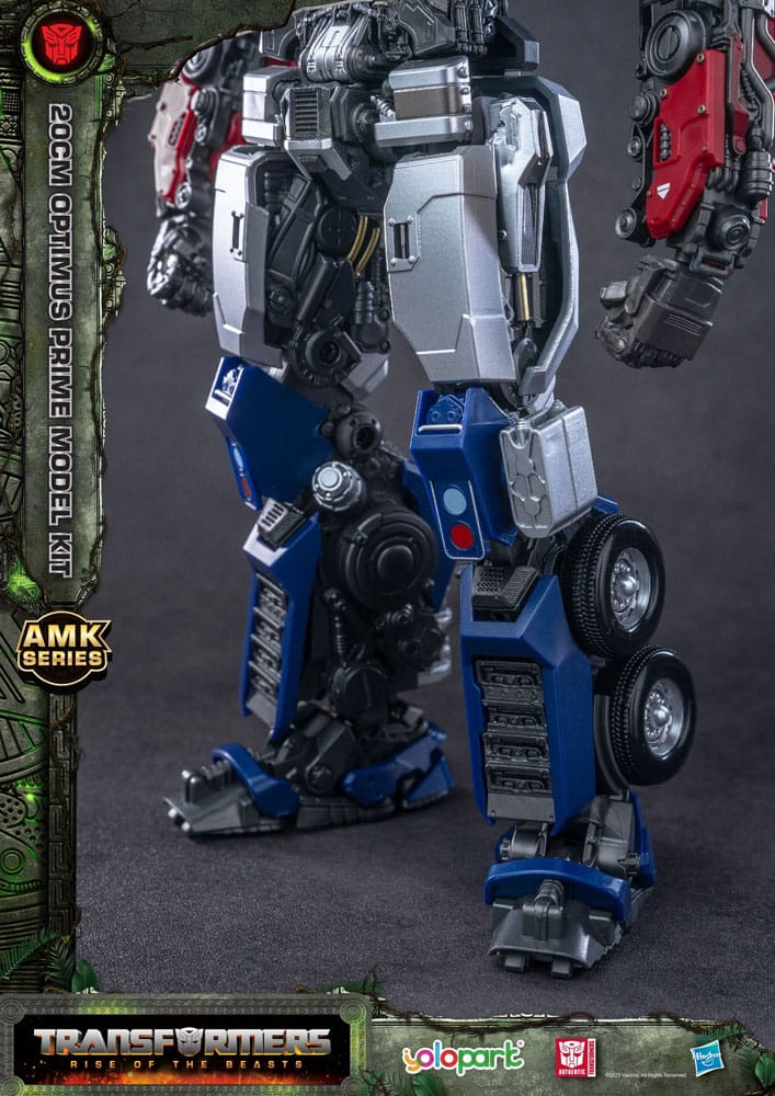 🧪 LAB | SU ORDINAZIONE Transformers: Rise of the Beasts AMK Series Plastic Model Kit Optimus Prime 20 cm