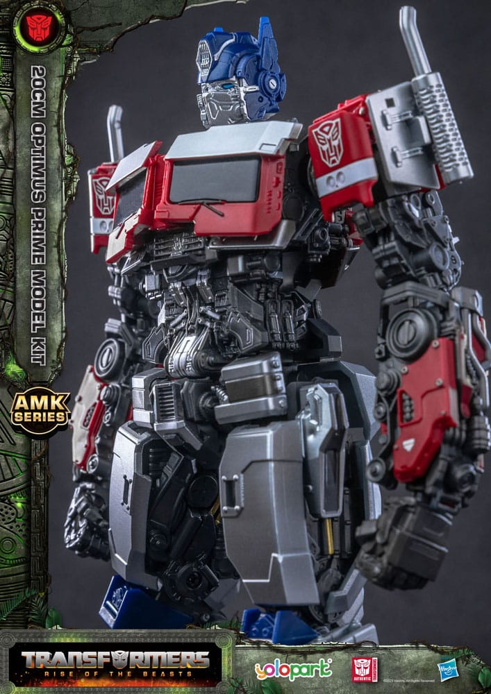 🧪 LAB | SU ORDINAZIONE Transformers: Rise of the Beasts AMK Series Plastic Model Kit Optimus Prime 20 cm