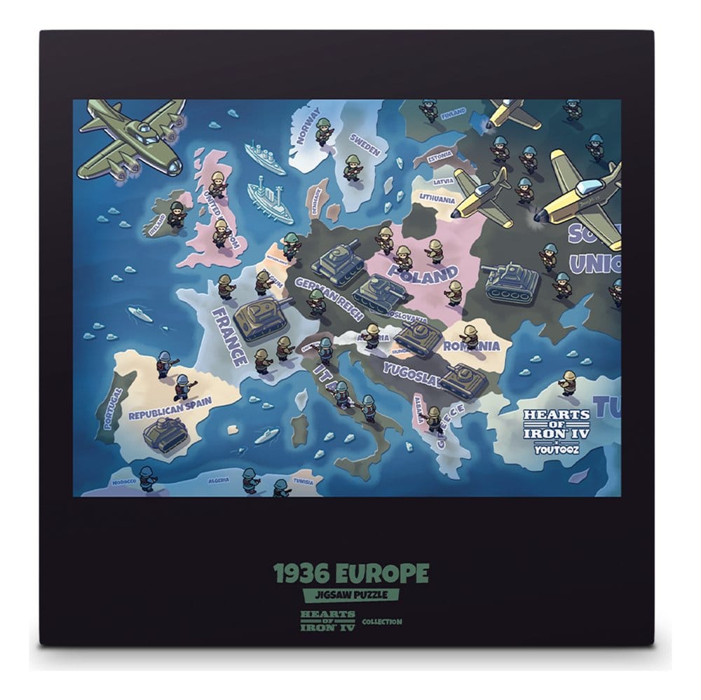 🧪 LAB | PREORDINE+ 04/2027 Hearts of Iron Puzzle 1936 Europe