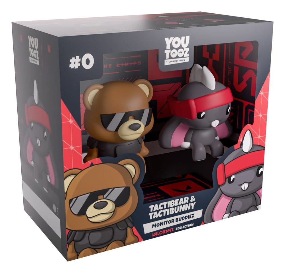 🧪 LAB | PREORDINE+ 07/2027 Valorant Vinyl Figures TactiBear & TactiBunny 6 cm