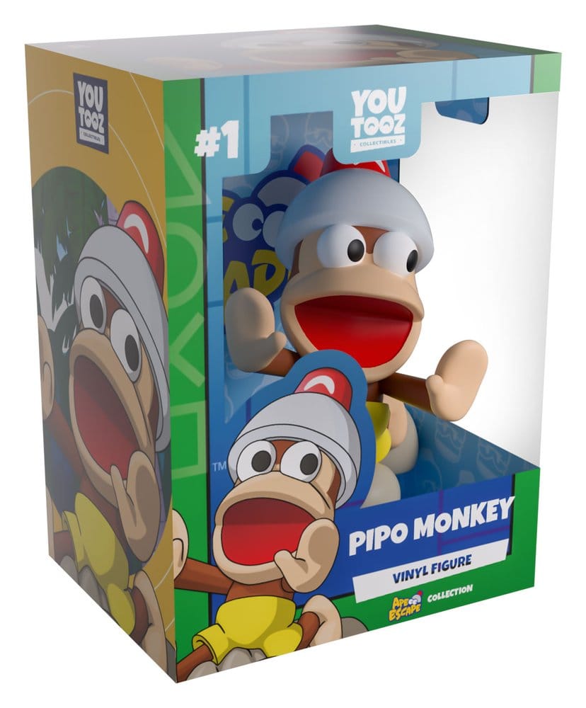 🧪 LAB | PREORDINE+ 07/2027 Ape Escape Vinyl Figure Pipo Monkey 11 cm