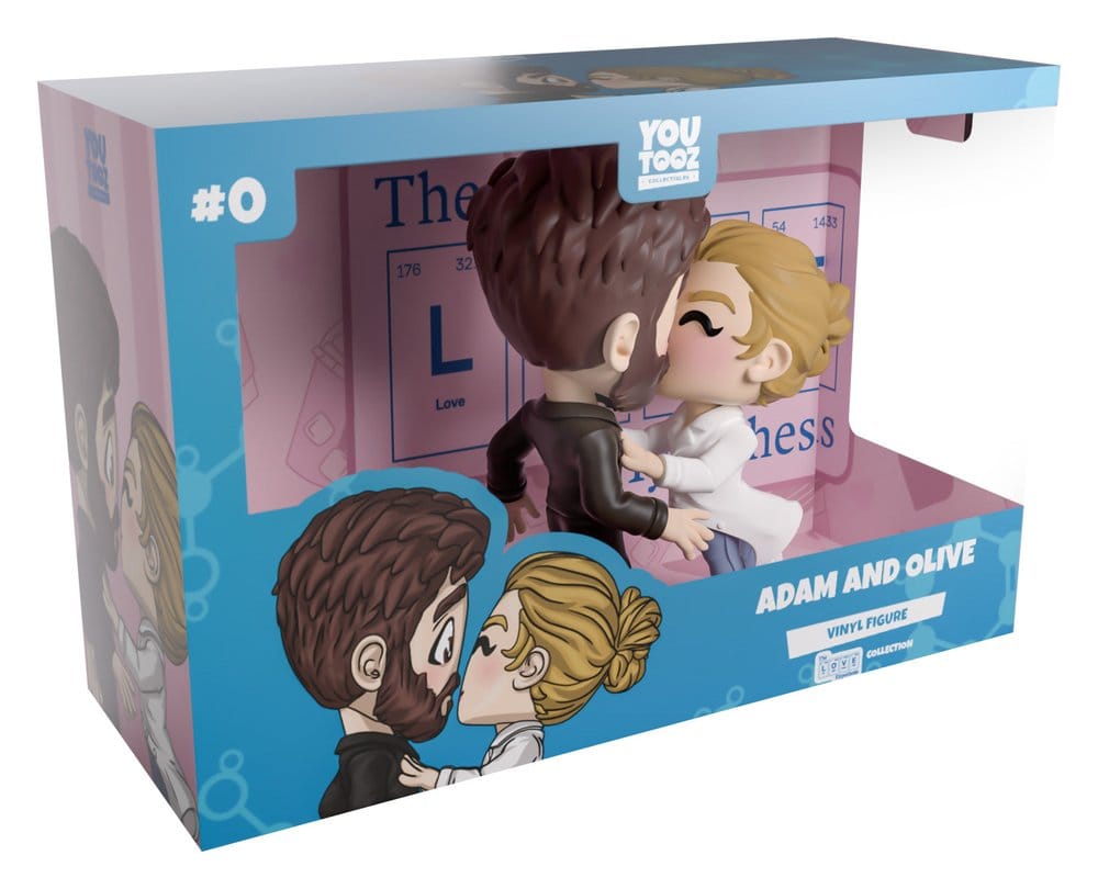 🧪 LAB | PREORDINE+ 07/2027 The Love Hypothesis Vinyl Figure Adam and Olive 12 cm
