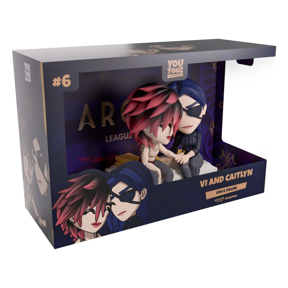 🧪 LAB | SU ORDINAZIONE Arcane Vinyl Figures 2-Pack Vi & Caitlyn 11 cm    