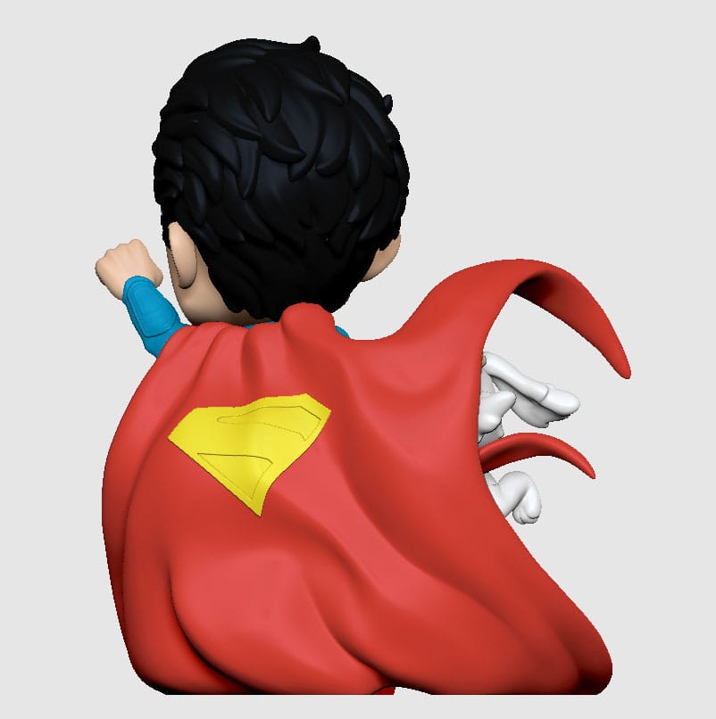 🧪 LAB | SU ORDINAZIONE Superman 2025 Vinyl Figure Superman & Krypto 13 cm                
