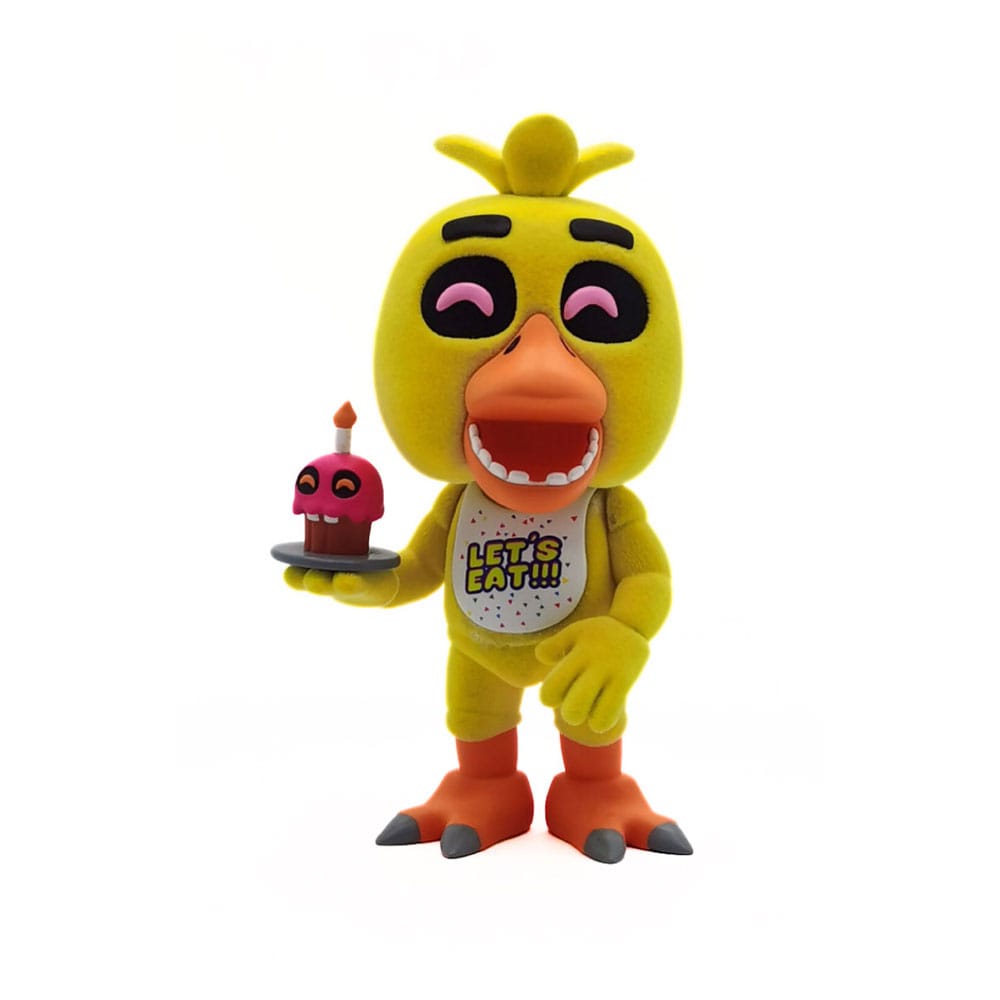 AUF BESTELLUNG Five Night's at Freddy Vinyl Figur Chica beflockt 12 cm