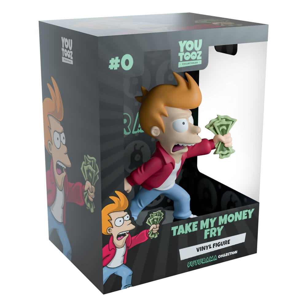 🧪 LAB | SU ORDINAZIONE Futurama Vinyl Figure Take my Money Fry 13 cm            