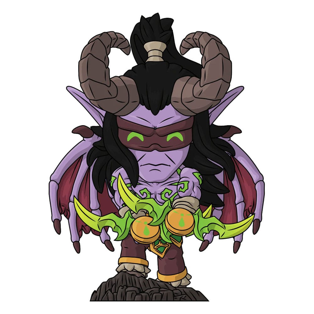 🧪 LAB | SU ORDINAZIONE World of Warcraft Vinyl Figure Illidan Stormrage 13 cm    