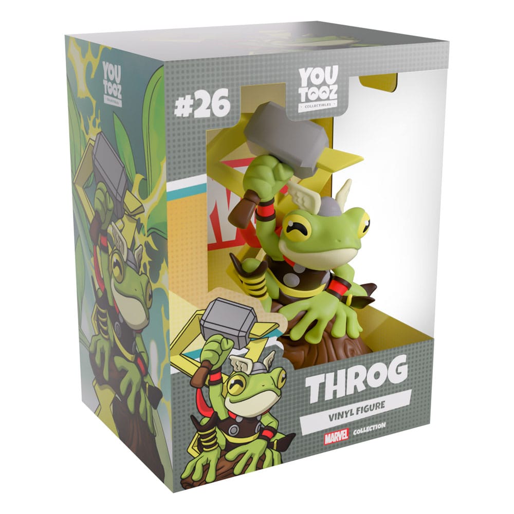 🧪 LAB | SU ORDINAZIONE Marvel Companions Vinyl Figure Throg 14 cm                  