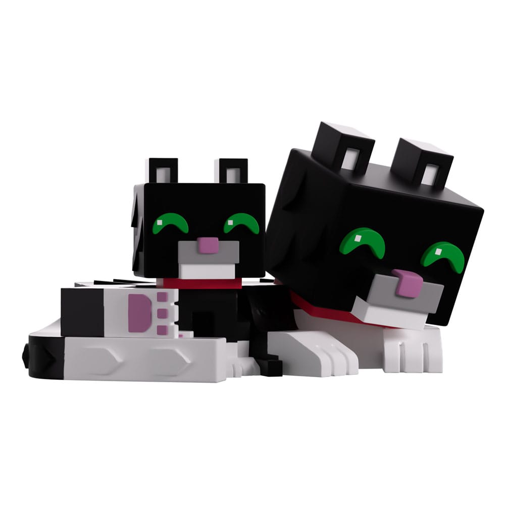 🧪 LAB | SU ORDINAZIONE Minecraft Vinyl Figure Tuxedo Cat 6 cm     