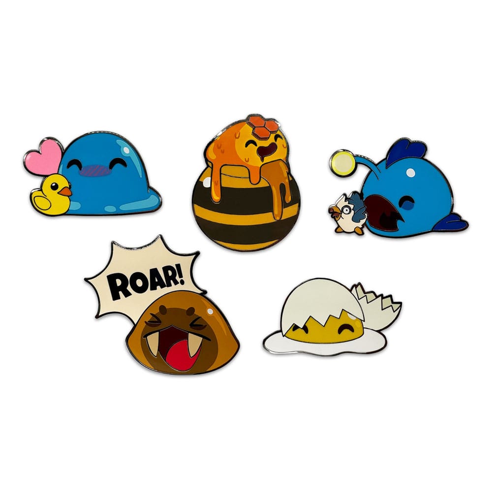 🧪 LAB | SU ORDINAZIONE Slime Rancher Enamel Pins Set 2 5 cm (5)
