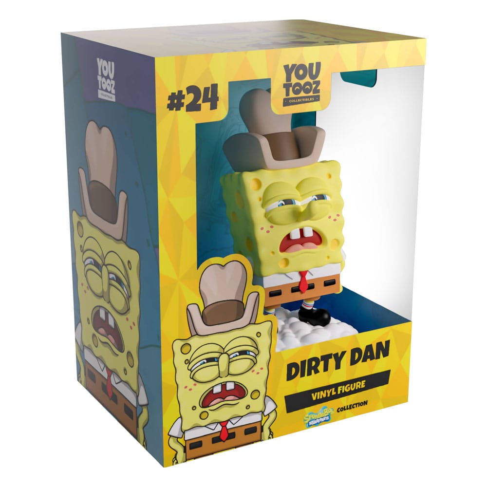 🧪 LAB | SU ORDINAZIONE SpongeBob SquarePants Vinyl Figure Dirty Dan 12 cm