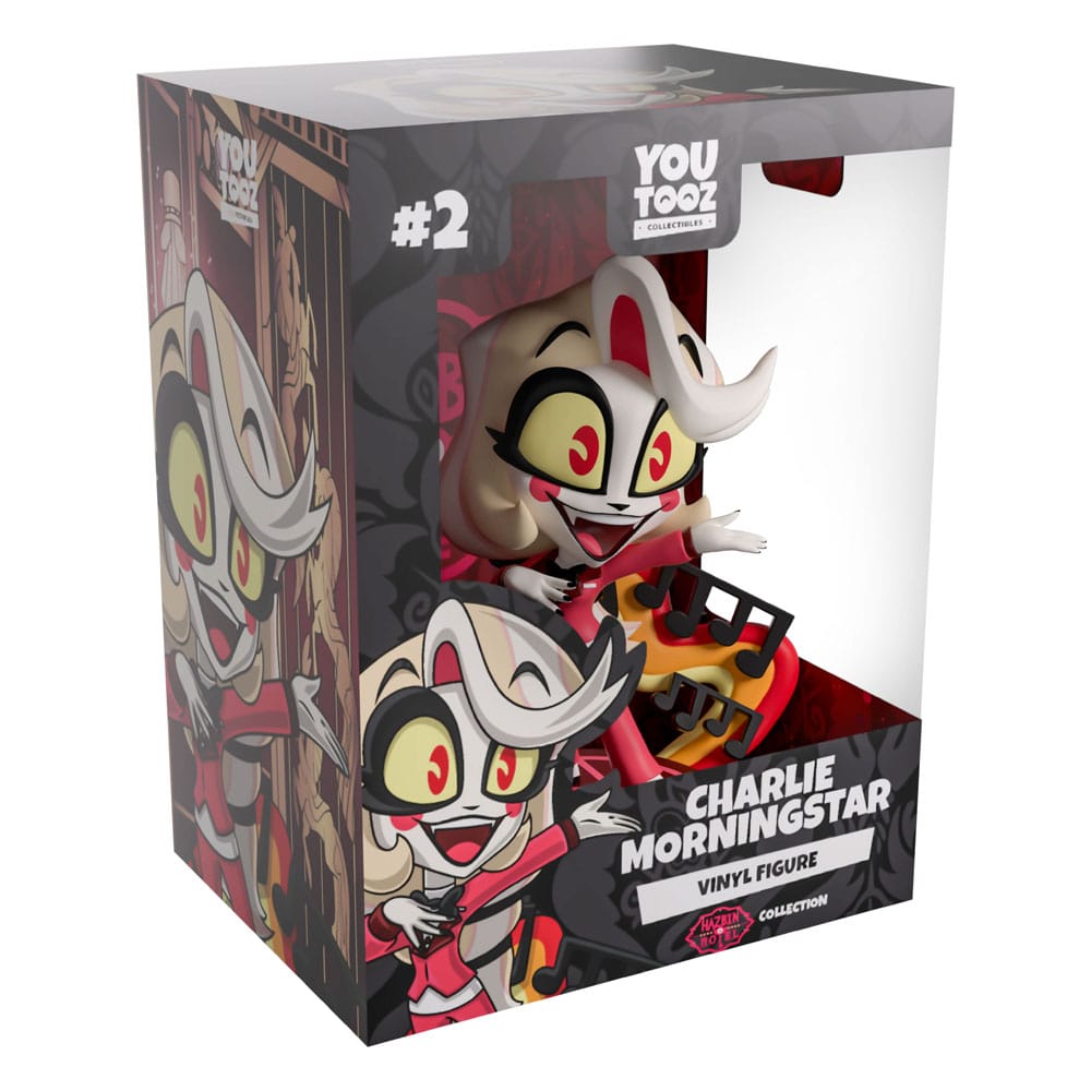 PREORDINE 08/2025 Hazbin Hotel Vinyl Figure Charlie Morning Star 13 cm  (PREORDINE NON CANCELLABILE)